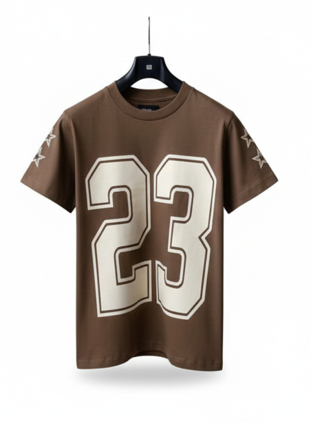 Brown League Tee