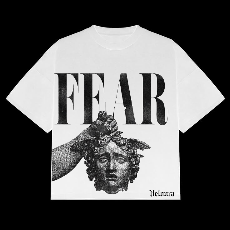 Veloura "FEAR" Drop Tee&nbsp;