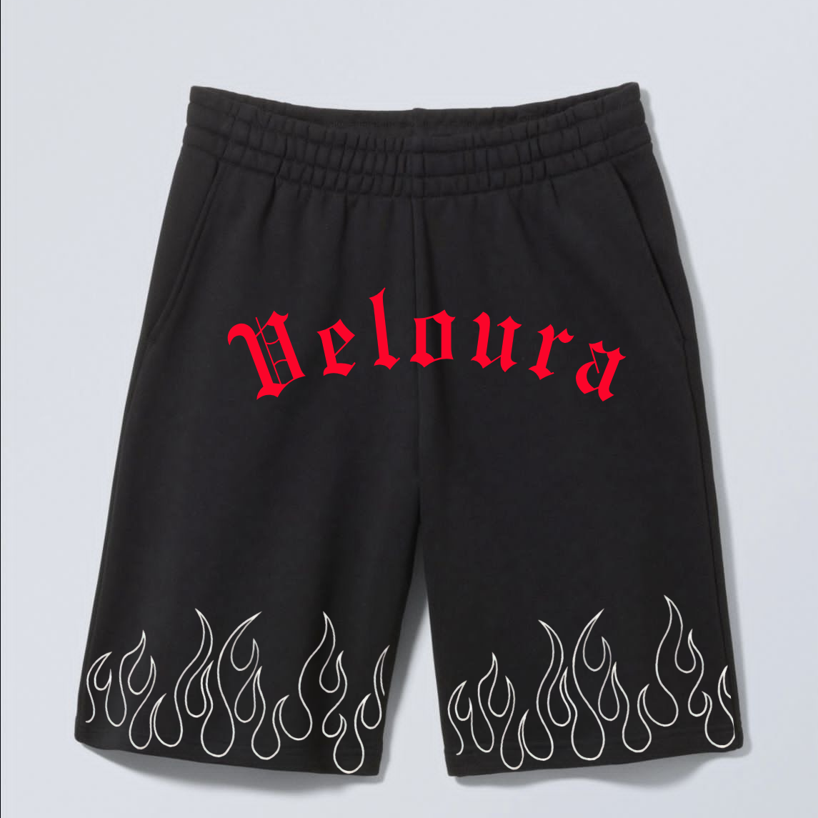 Veloura Flame Sweat Short