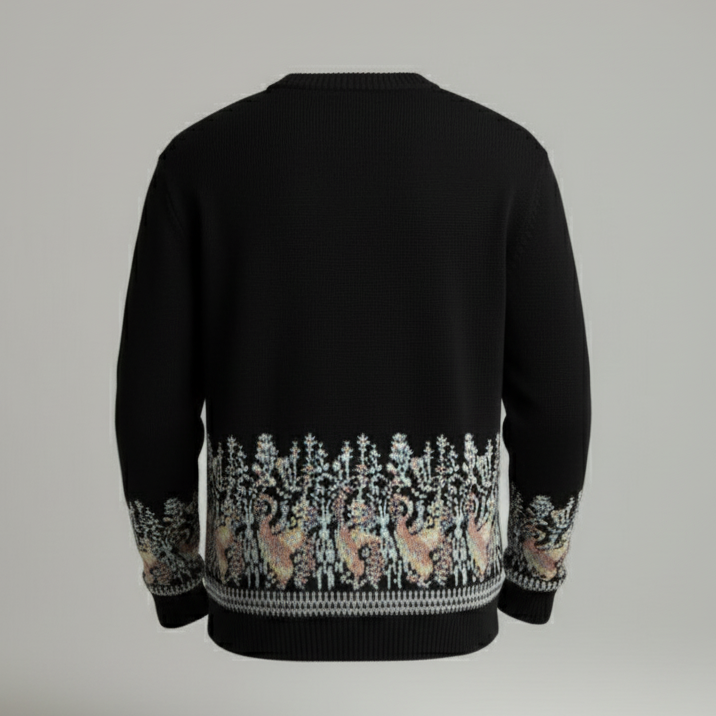 Veloura Black Sweatshirt