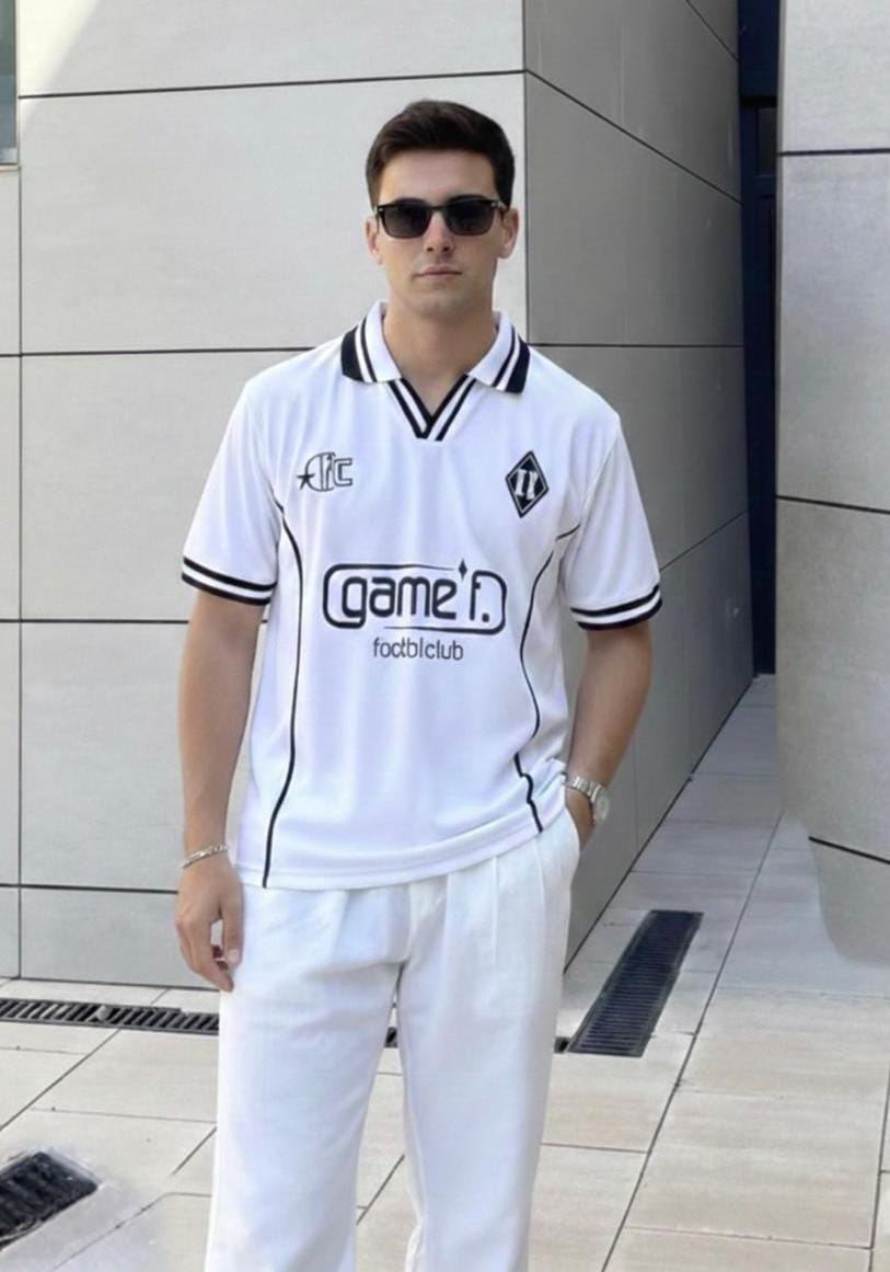 Twin Stripe Collar Jersey