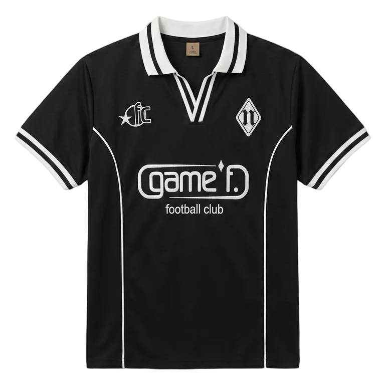 Twin Stripe Collar Jersey