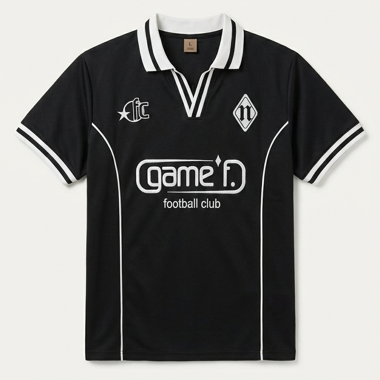 Twin Stripe Collar Jersey