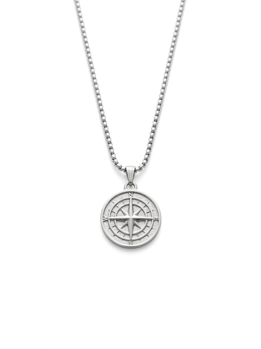 Compass Pendant Chain