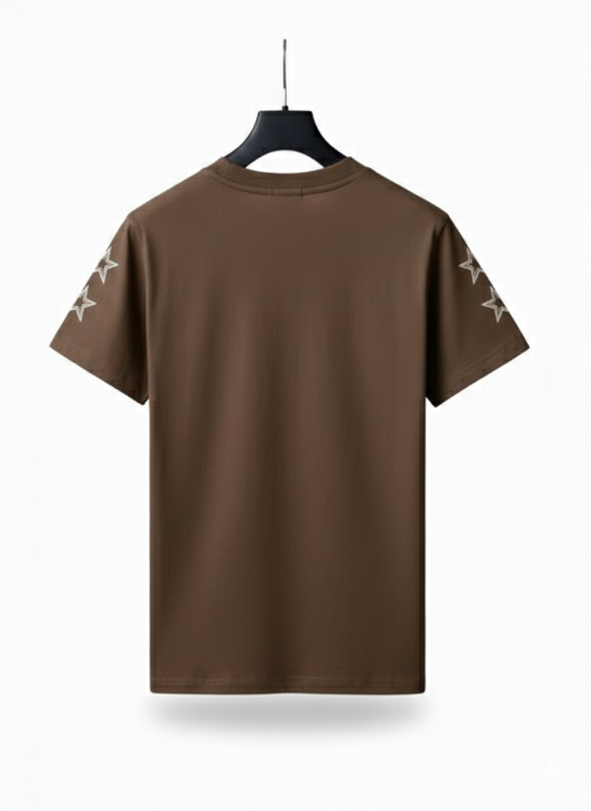 Brown League Tee