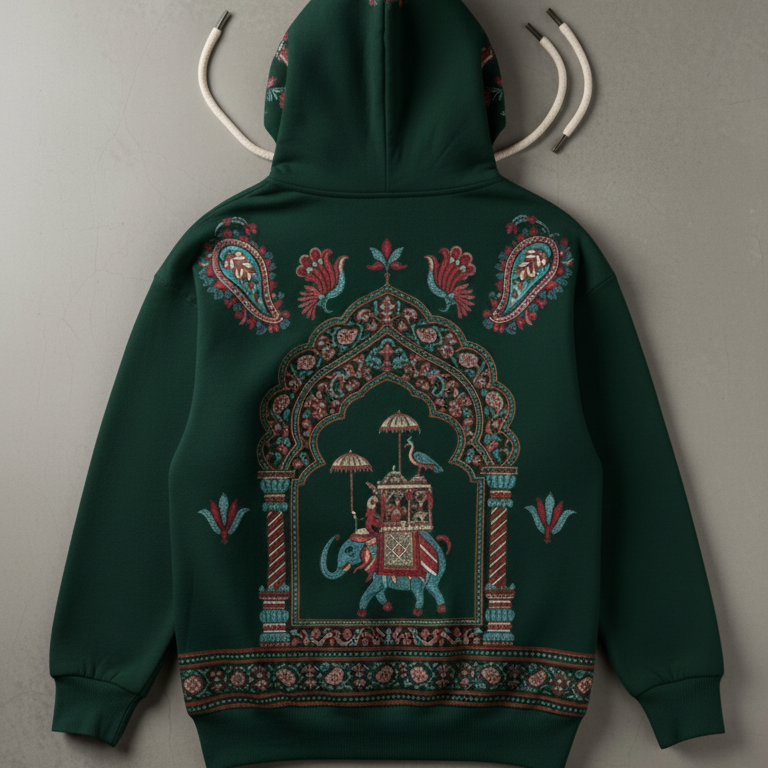 Mughal Oversized Hoodie