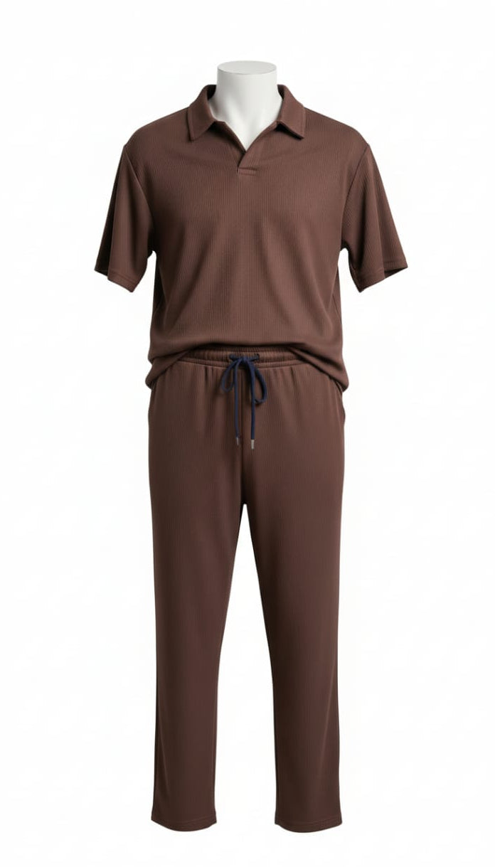 Textured Tracksuit set of 3