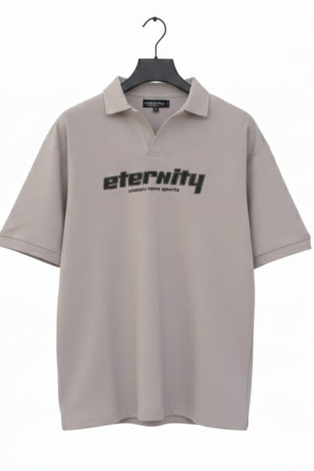 Grey Oversized Polo (Article: Eternity 23)