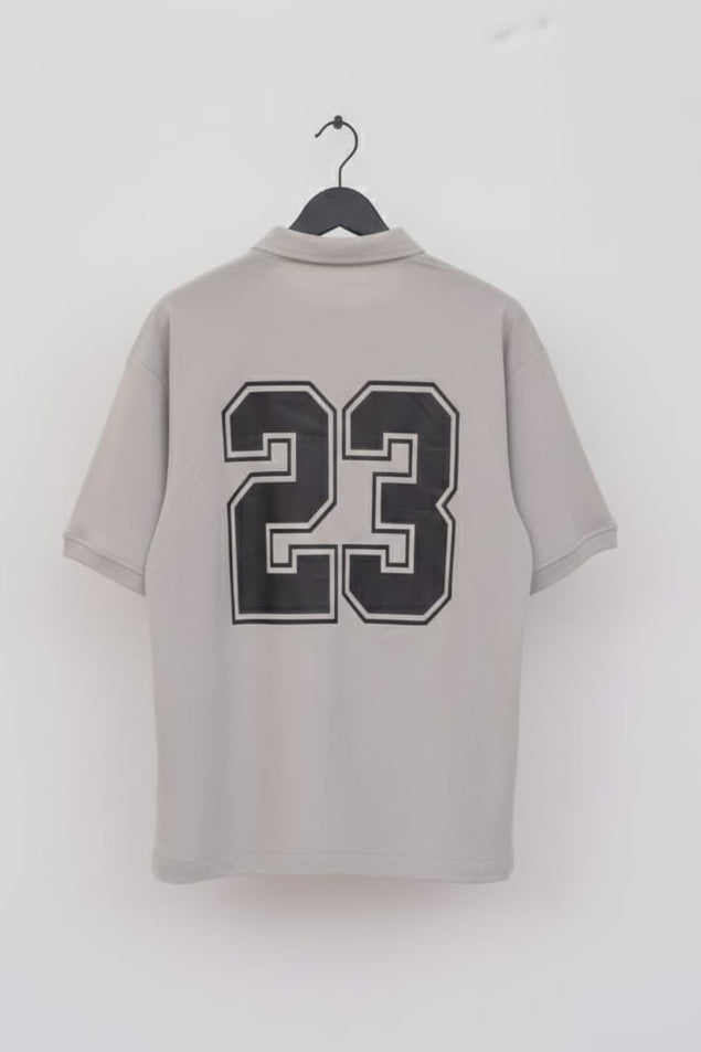 Grey Oversized Polo (Article: Eternity 23)
