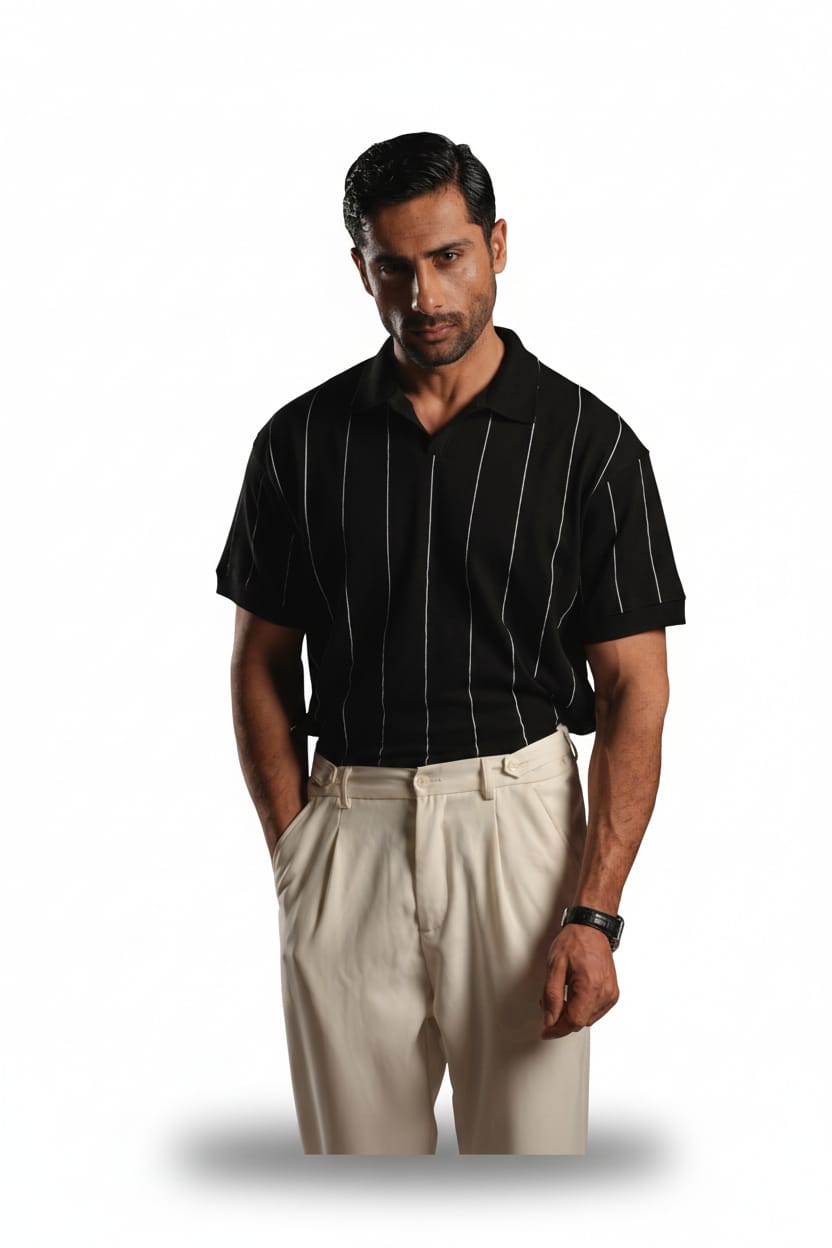 Black Line Polo