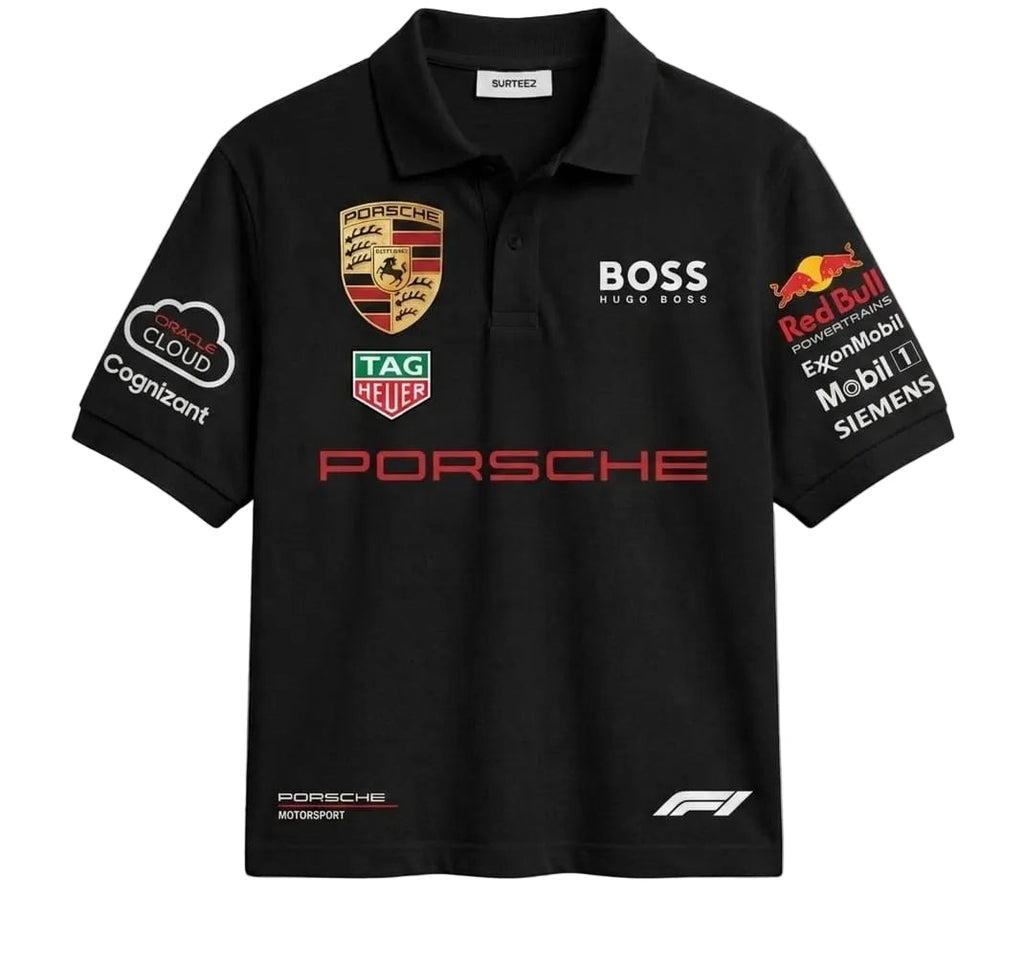 Porche F1 polo t shirt