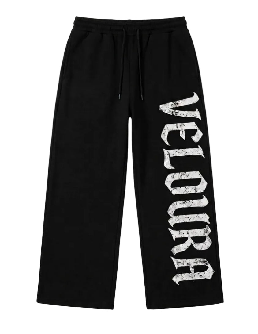 Veloura Distressed Print Sweatpant
