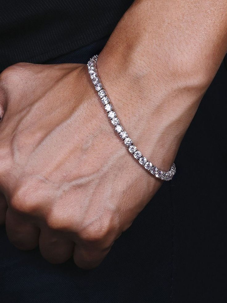 Cubic Zirconia Tennis Bracelet
