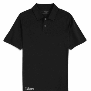 Black Plain Polo
