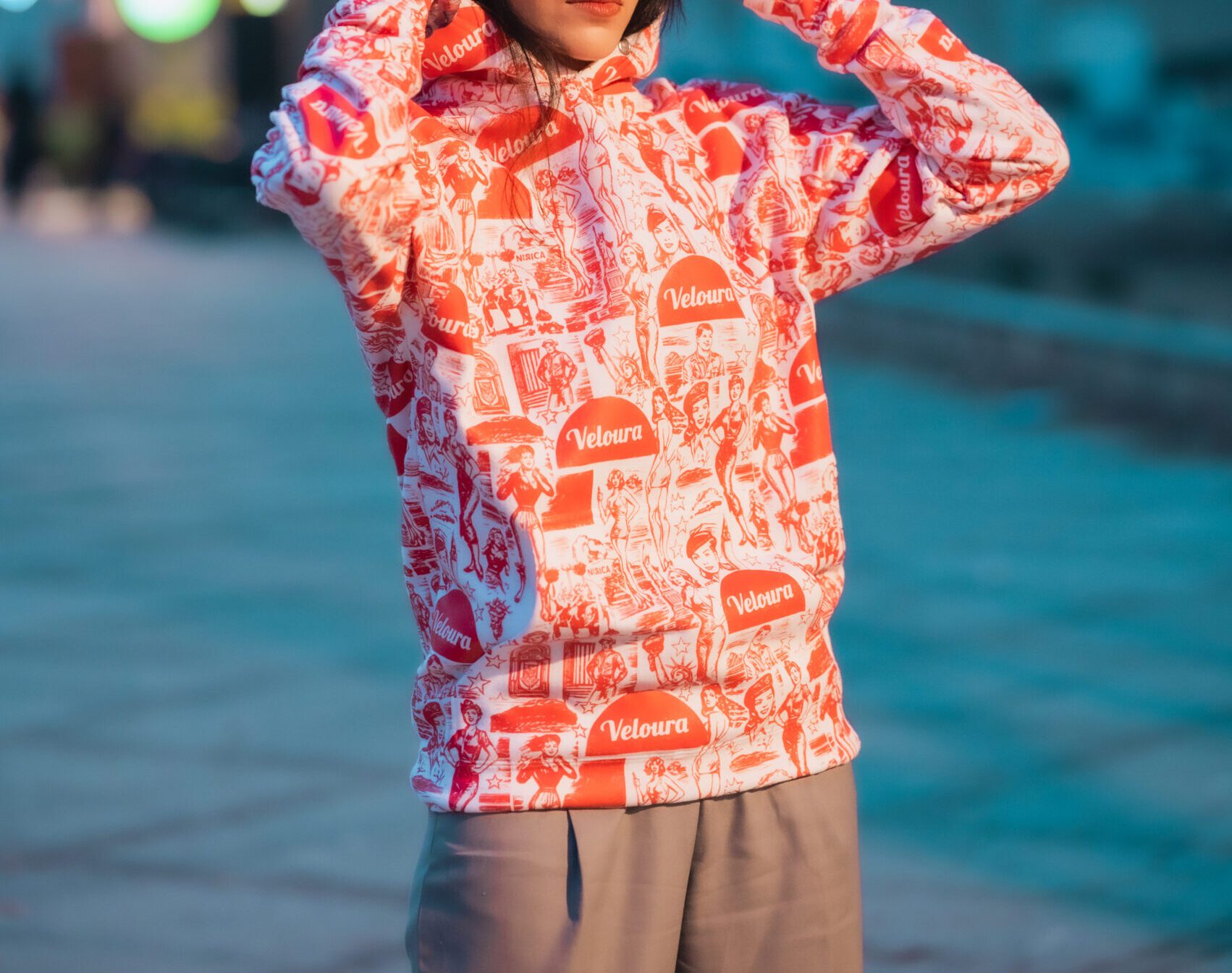 VELOURA MASHUP HOODIE - Image 3