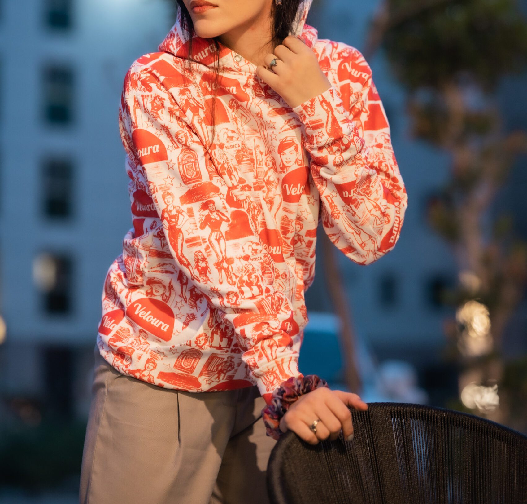 VELOURA MASHUP HOODIE - Image 4