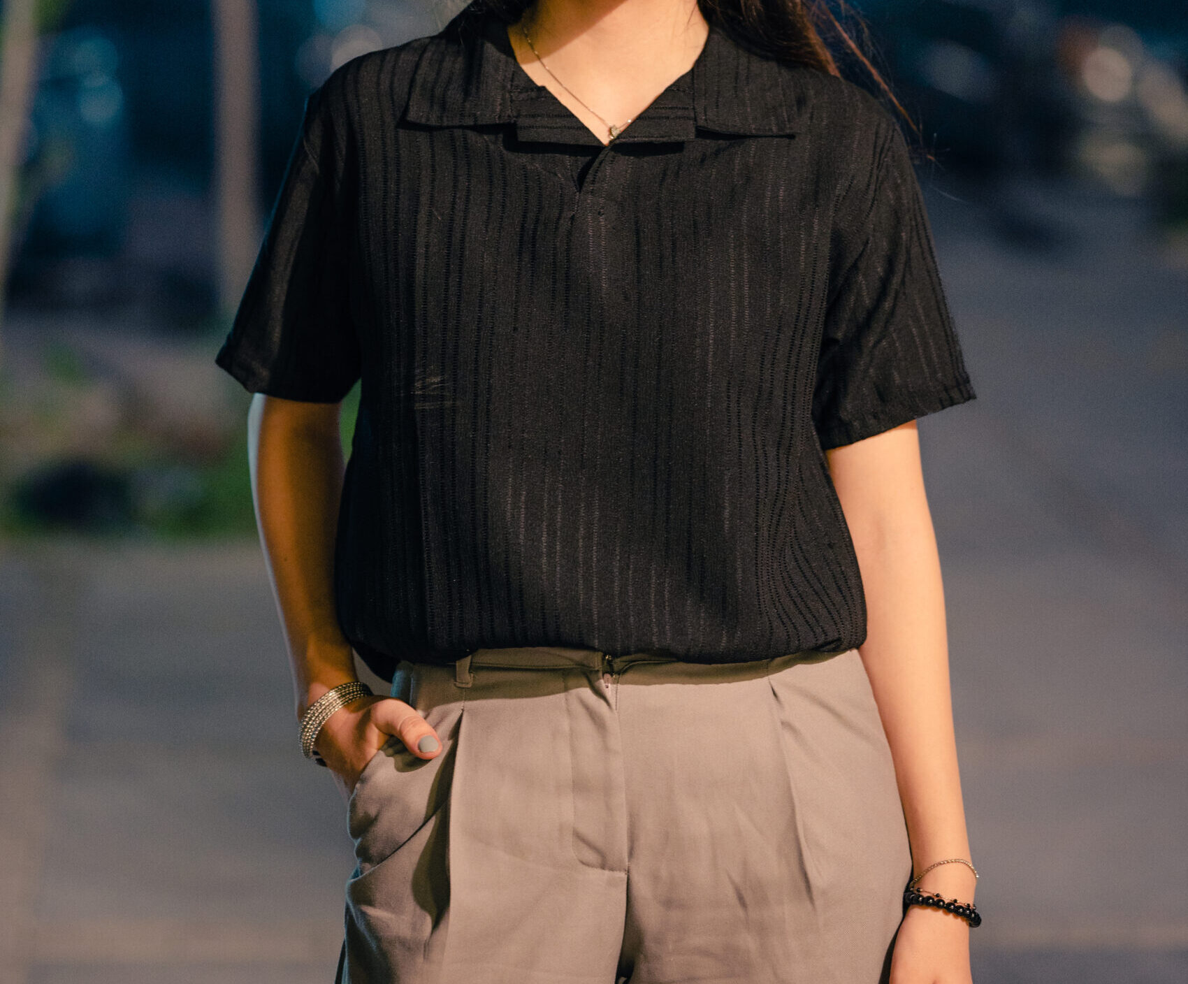 BLACK OLD MONEY POLO