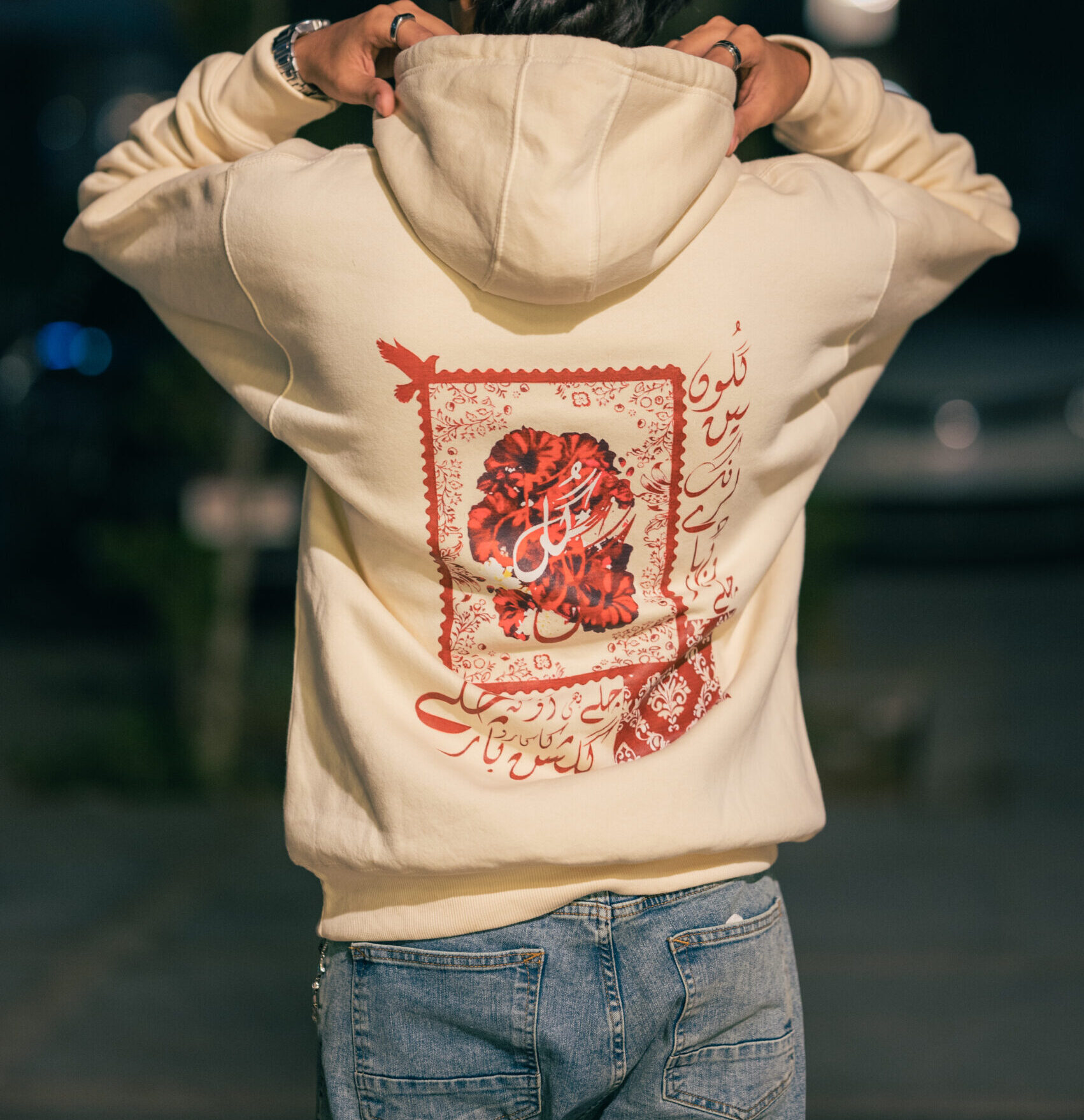 BEIGE HOODIE - Image 4